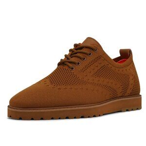 The Freshort Camel TAYNO Wingtip Knit Sneaker